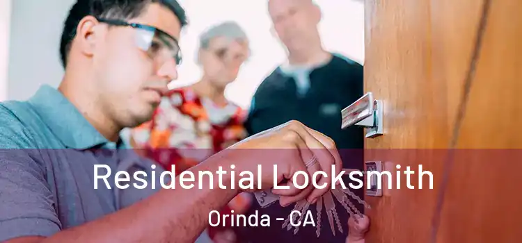 Residential Locksmith Orinda - CA